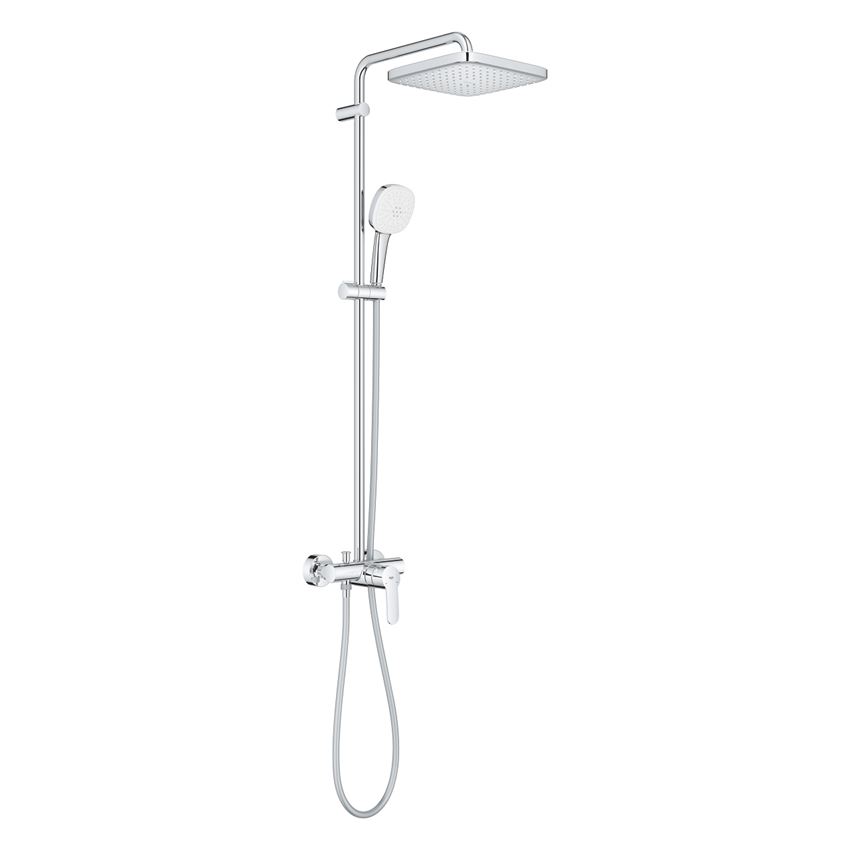 Zestaw prysznicowy chrom Grohe Tempesta System 250 Cube