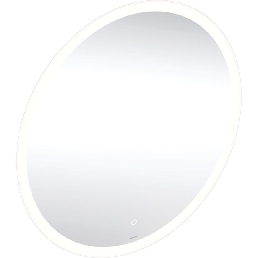 Lustro z bezpośrednim i pośrednim oświetleniem 60 cm Geberit Option Round