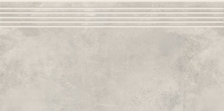Płytka stopnicowa 29,8x59,8 cm Opoczno Quenos White Steptread