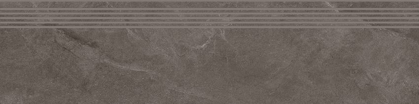 Płytka stopnicowa 29,8x119,8 cm Cersanit Marengo graphite