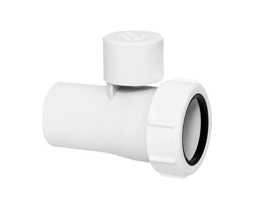 Złączka z zaworem napowietrzającym 40 mm McAlpine