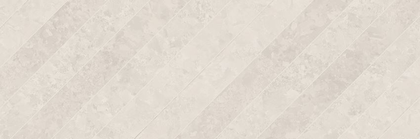 Płytka uniwersalna 39,8x119,8 cm Cersanit Rest white inserto a matt