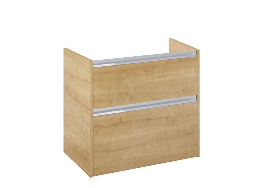 Szafka podumywalkowa Compacto 80 cm z 2 szufladami jasny dąb Roca Gap Pro
