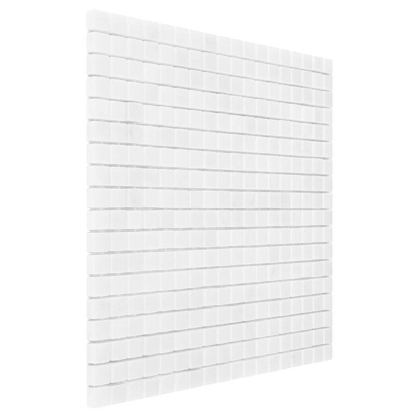 Mozaika kamienna 30,5x30,5 cm Dunin Black&White Pure White 15