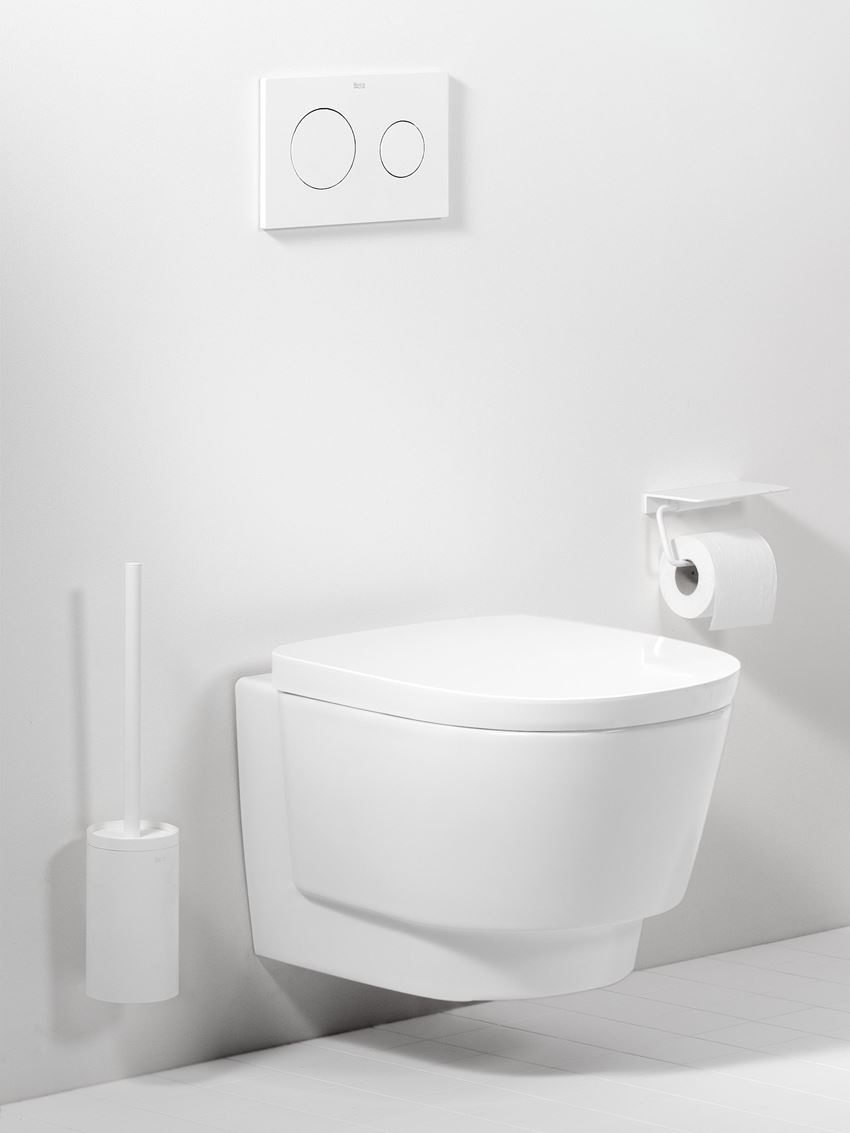 Miska WC podwieszana Rimless bez deski 36x50 cm biała Roca Tura