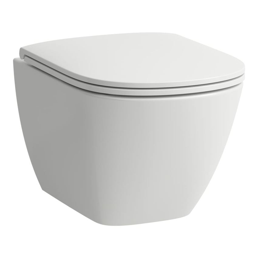 Miska WC podwieszana krótka Rimless wersja ADVANCED biała Laufen Lua