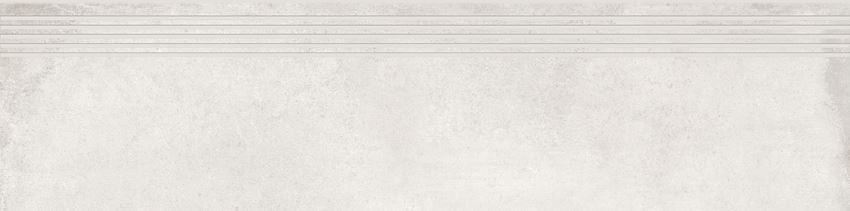 Płytka stopnicowa 29,8x119,8 cm Cersanit Diverso white