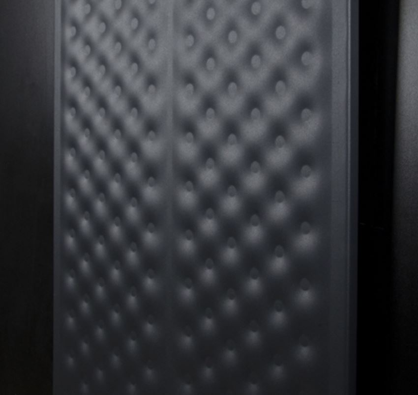 Grzejnik łazienkowy 45x157 cm czarny mat IÖ Moss