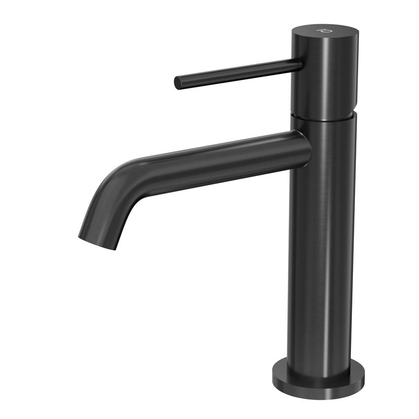 Bateria umywalkowa stojąca black gun metal IÖ Luvia