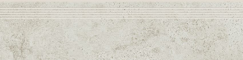 Płytka stopnicowa 29,8x119,8 cm Opoczno Newstone White Steptread