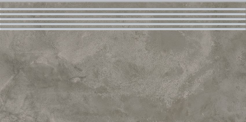 Płytka stopnicowa 29,8x59,8 cm Opoczno Quenos Grey Steptread