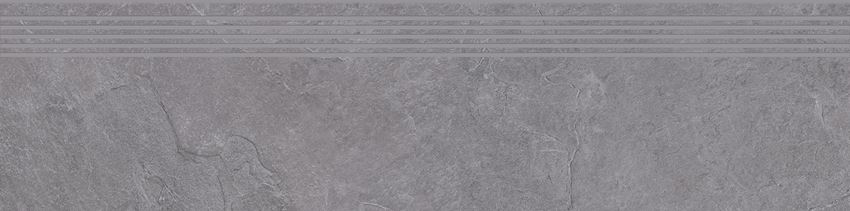 Płytka stopnicowa 29,8x119,8 cm Cersanit Colosal grey