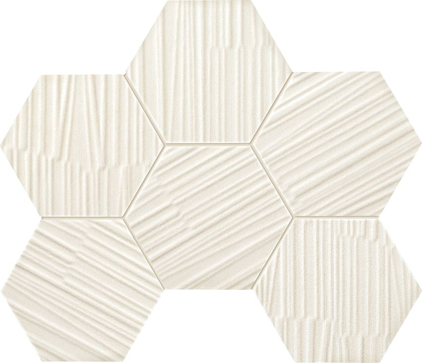 Mozaika 28,9x22,1 cm Azario Mareda white mozaika