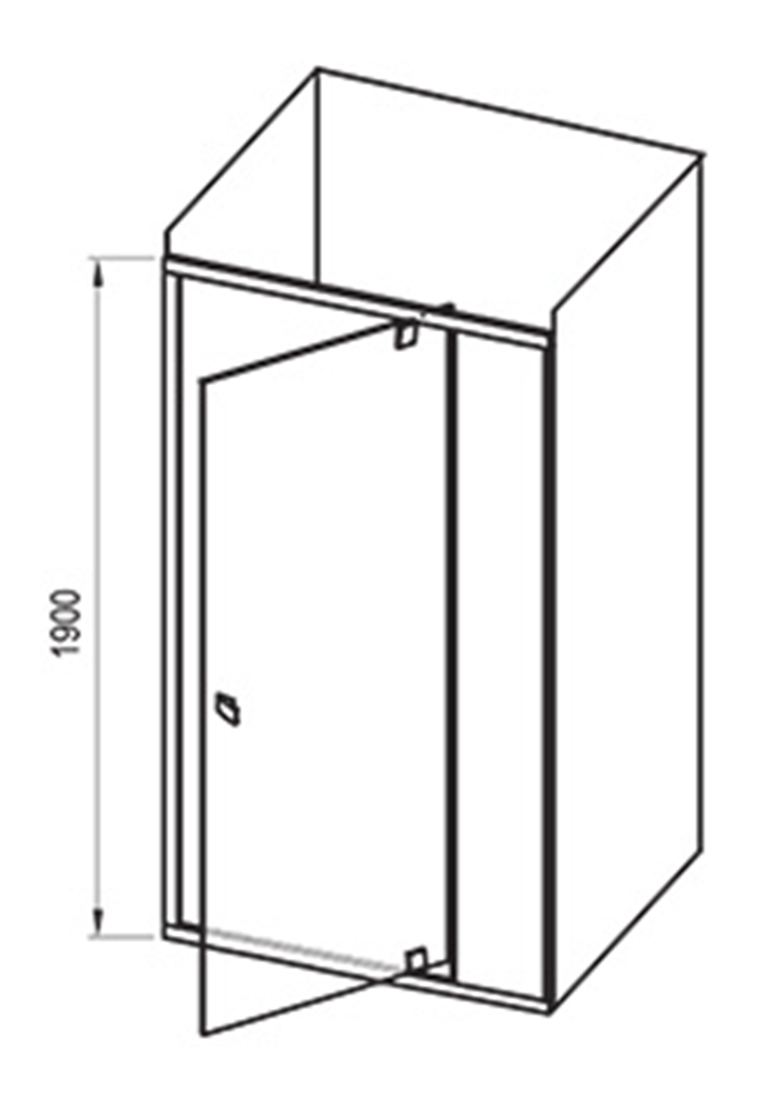 Drzwi prysznicowe Ravak PDOP2-120 03GG0C00Z1 