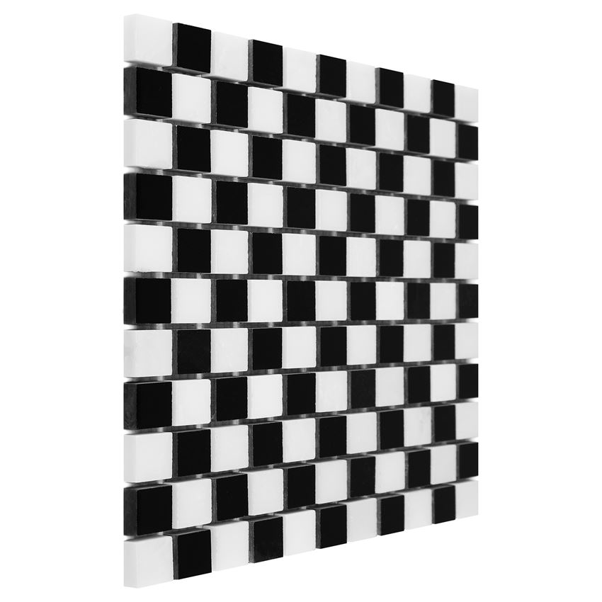 Mozaika kamienna 30,5x30,5 cm Dunin Black&White Pure B&W mix 25