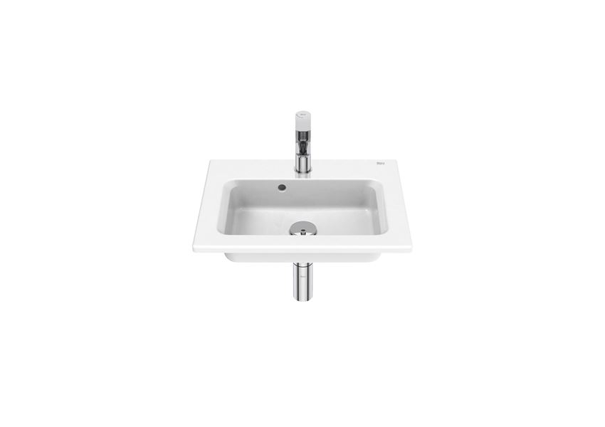 Umywalka meblowa slim compacto 50 cm biała Roca Gap