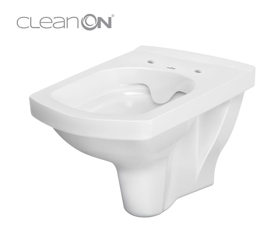 Miska WC podwieszana z deską wolnoopadającą CleanOn Cersanit Easy
