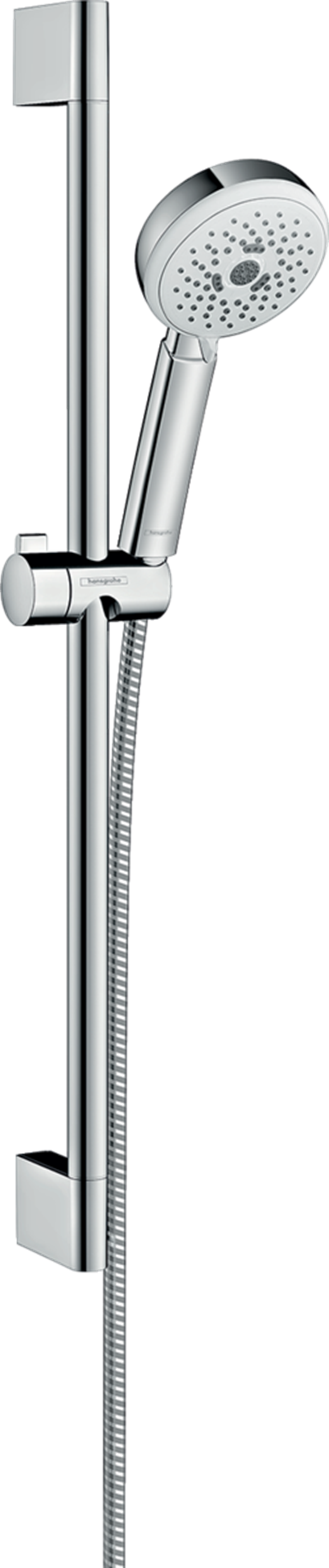 Zestaw prysznicowy Multi z drążkiem 65 cm Hansgrohe Crometta 100