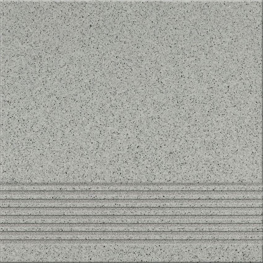 Płytka stopnicowa 29,7x29,7 cm Opoczno Kallisto Grey Steptread