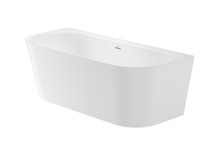 Wanna przyścienna kompozytowa STONEX® 170x75x59 cm Roca Raina
