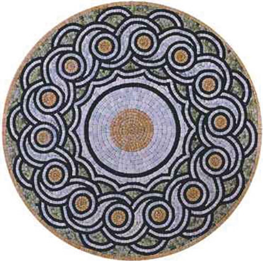 Mozaika kamienna 90x90/120x120/160x160/180x180 cm Dunin Medallion
