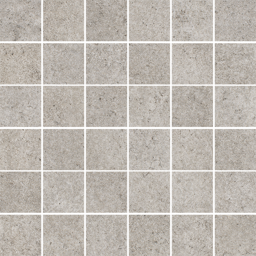 Mozaika 29,8x29,8 cm Paradyż Riversand Grys Mozaika Cięta K.4,8X4,8 Półpoler