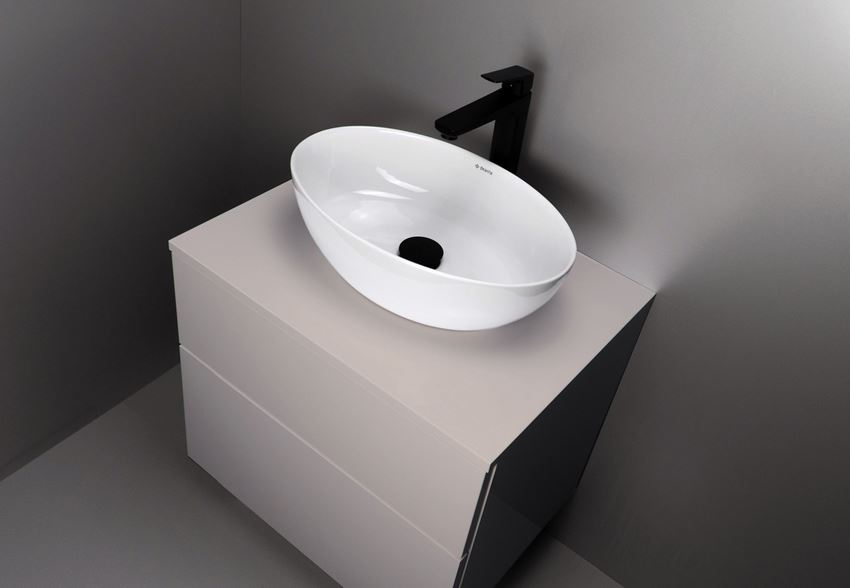 Szafka podumywalkowa z blatem 60 cm kaszmir Deante Prizma