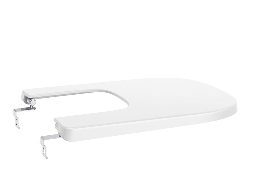 Pokrywa bidetu wolnoopadająca Duroplast 36x50 cm biała Roca Optica