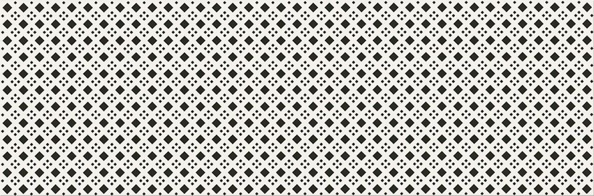 Płytka dekoracyjna 20x60 cm Cersanit Black&White Pattern D