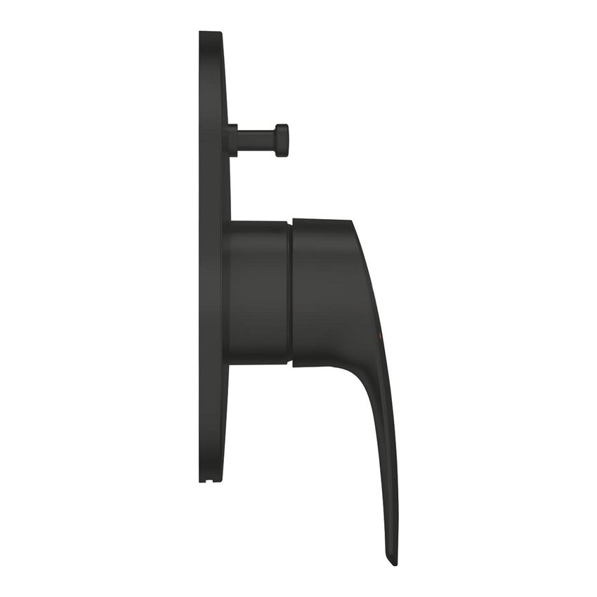 Bateria wannowa jednouchwytowa podtynkowa matte black Grohe Eurosmart