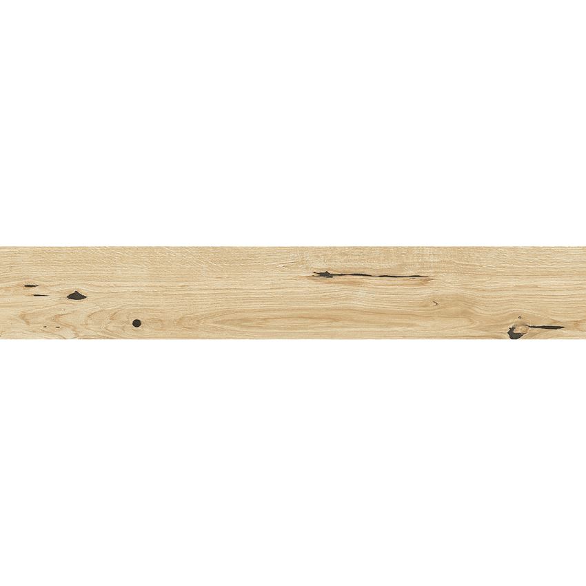 Płytka uniwersalna 19x119,8 cm Tubądzin Tim Wood Beige STR