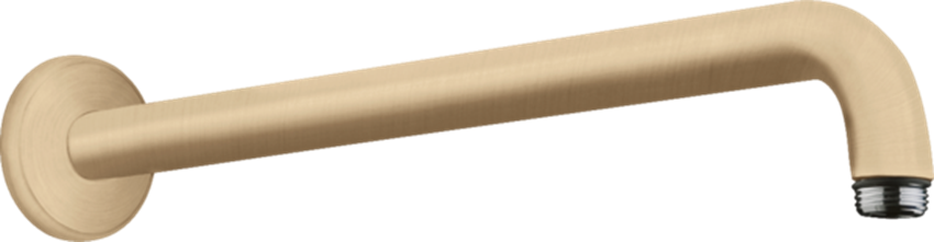 Ramię prysznicowe 38,9 cm brąz szczotkowany Hansgrohe