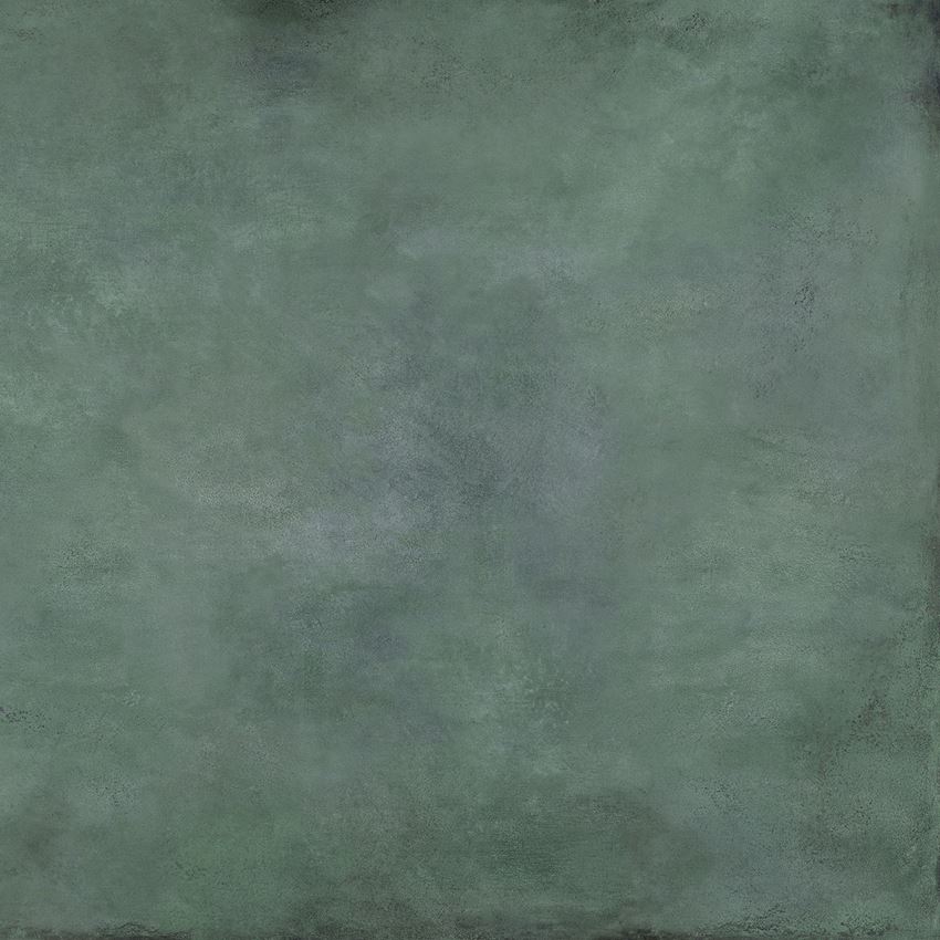 Płytka ścienno-podłogowa 59,8x59,8 cm Tubądzin Patina Plate green MAT