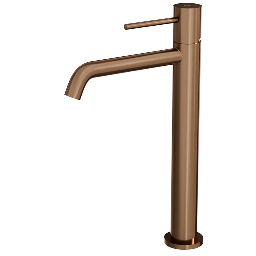 Bateria umywalkowa nablatowa brushed rose gold IÖ Luvia
