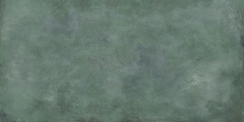 Płytka ścienno-podłogowa 119,8x239,8 cm Tubądzin Patina Plate green MAT