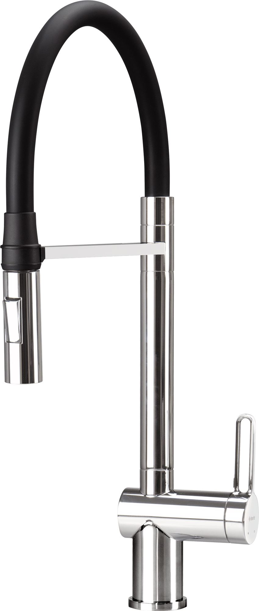 Bateria kuchenna z elastyczną wylewką - 2 rodzaje strumienia chrom Deante Magnetic