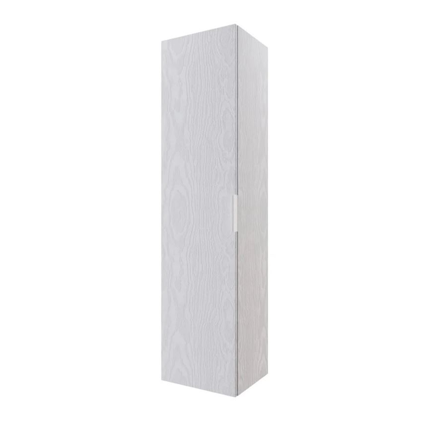 Słupek łazienkowy wiszący 40x160 cm white IÖ Wood Milenium White