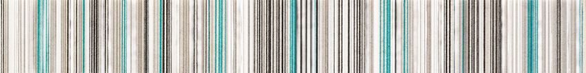 Listwa ścienna 36x4,5 cm Domino Gris turkus