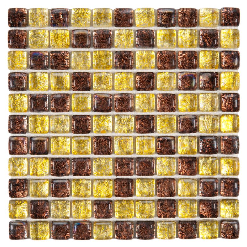Mozaika 30x30 cm Dunin Fat Cube Amber mix 25