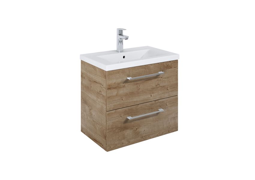 Szafka podumywalkowa 60 cm z 2 szufladami dąb canela Roca Roma Compact
