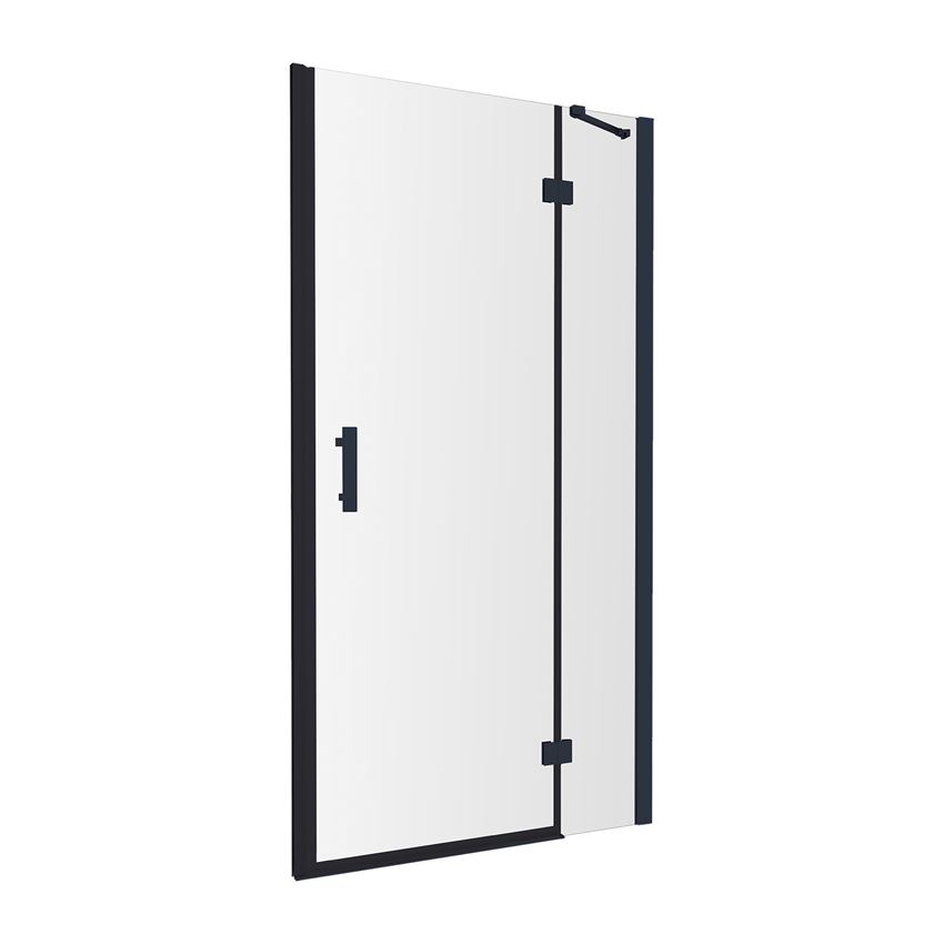Drzwi prysznicowe uchylne 120x195 cm Omnires Manhattan