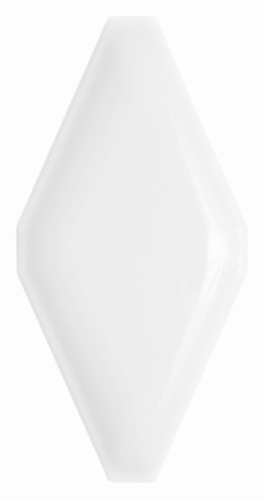 Płytka dekoracyjna ceramiczna 10x20 cm Dunin Carat White