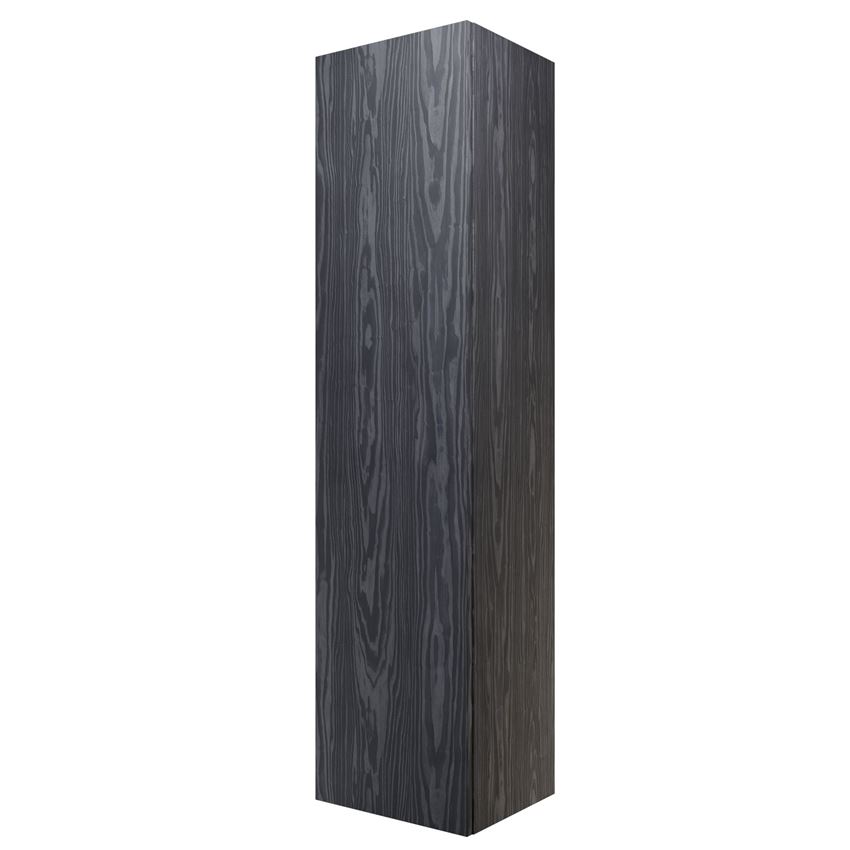 Słupek łazienkowy wiszący 40x160 cm nero IÖ Wood Milenium