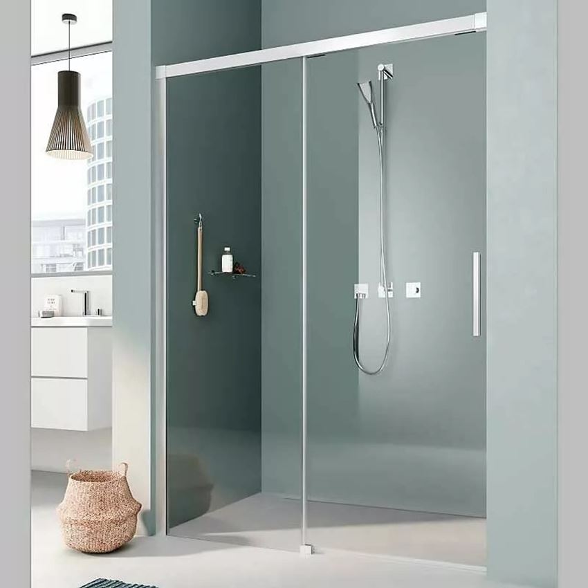 Drzwi prysznicowe lewe 120x200 cm Kermi Nica