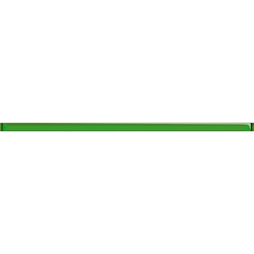 Listwa ścienna 2x60 cm Cersanit Glass light green border new