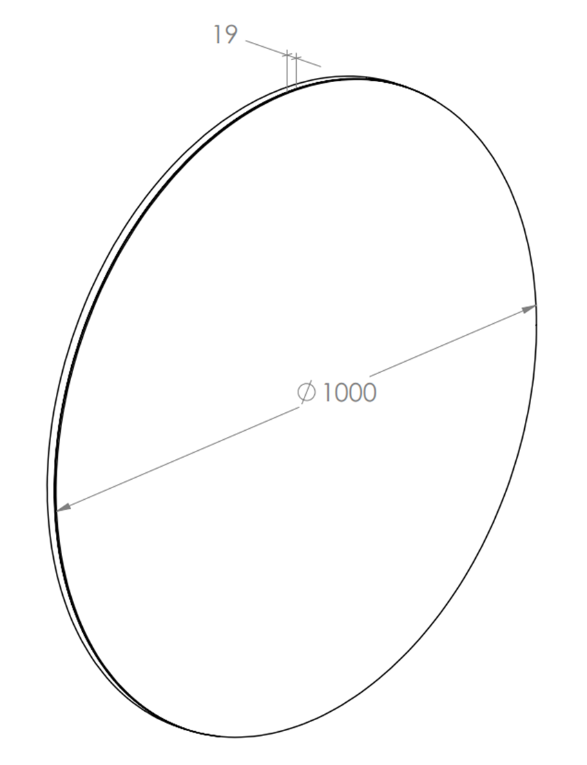 Lustro łazienkowe Roca Sote A812449000