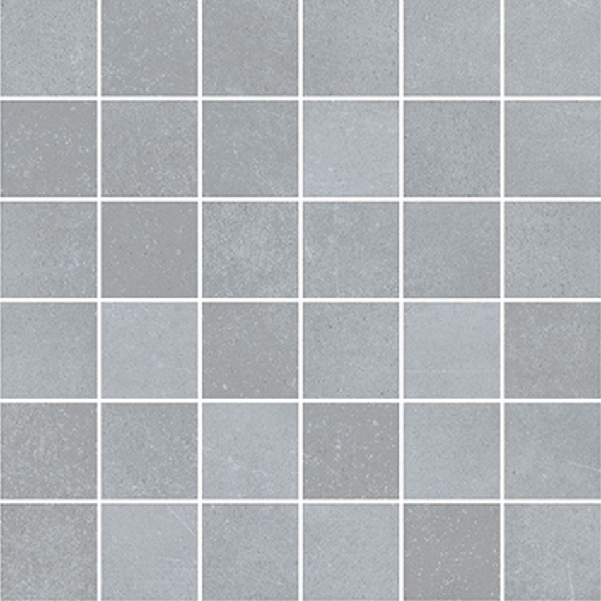 Mozaika 29,8x29,8 cm Cersanit Velvet Concrete light grey