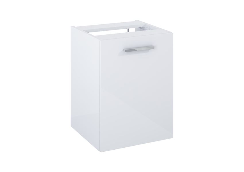 Moduł boczny z koszem cargo 40 cm biały połysk Roca Kwadro