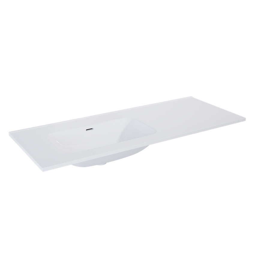 Umywalka meblowa lewa (80+40) 120 cm white Elita Skappa