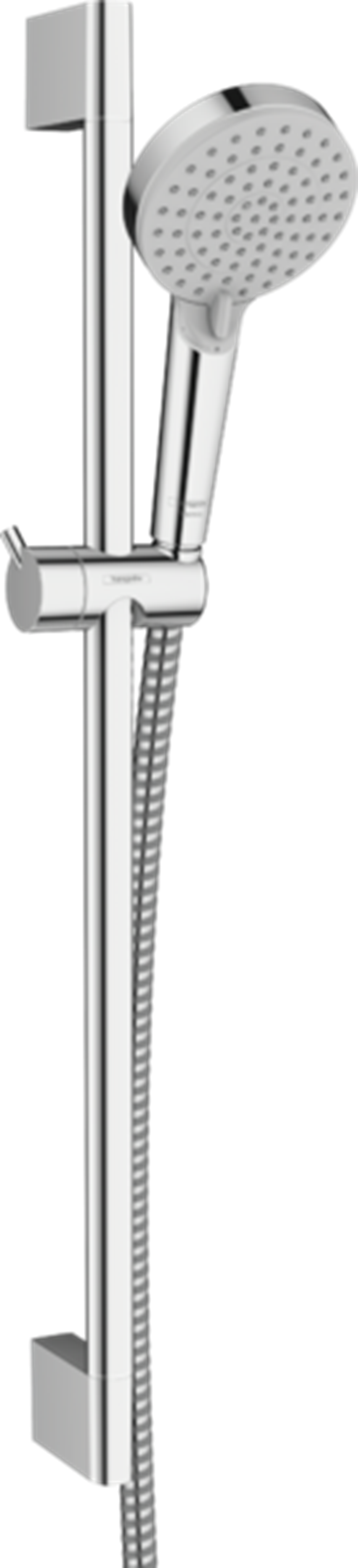 Zestaw prysznicowy Vario z drążkiem Crometta 65 cm bez baterii chrom Hansgrohe Vernis Blend 